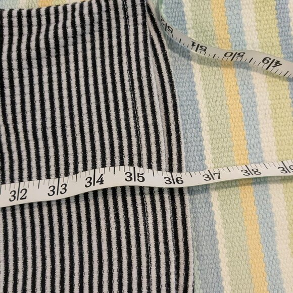 ⭐ Abercrombie & Fitch Striped Mock Neck Dress Size Small Tall - Picture 7 of 11